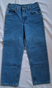 Carhartt Blue Jeans Boy's Size 10 Regular Relaxed-Fit - Picture 1 of 6