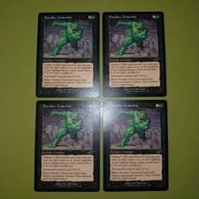Parallax Dementia x4 Nemesis 4x Playset Magic the Gathering MTG