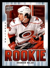 2008-09  Upper Deck MVP  #354 Brandon Nolan Carolina Hurricanes RC