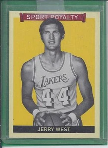 2009 Upper deck  Sport Royalty  JERRY WEST lakers #257 - Picture 1 of 1