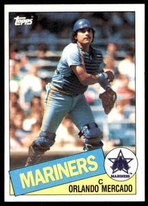 1985 Topps Orlando Mercado E Baseball Cards. #58