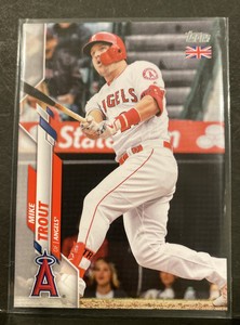 MIKE TROUT - 2020 Topps UK Edition Series Limited Run Base #1 🇬🇧🇬🇧