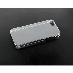 GENERIC CASE FOR IPHONE SE 5 5S HARD SLEEK THIN TPU SNAPON BACK CLEAR NEW UNB005 - Picture 1 of 2