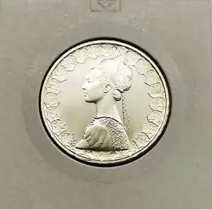 Italia 500 Lire Moneta Corso Argento Finitura Speculare (Scegli Tra: 1968-2001) - Bild 1 von 2