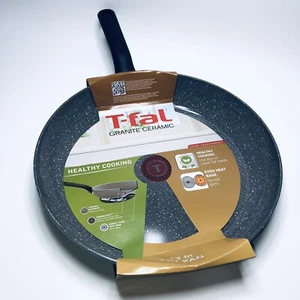 T-fal 12" Granite Ceramic Nonstick Frying Pan Cookware, Gray Speckled - Picture 1 of 11