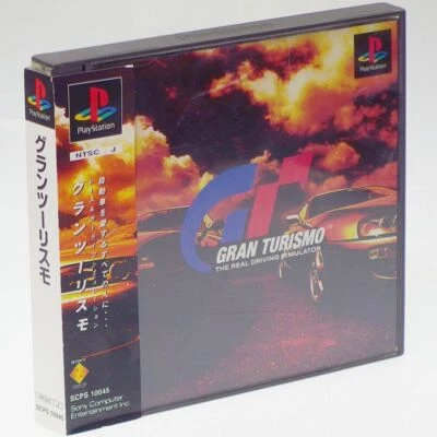 Gran Turismo + SPINE Card PS1 Sony Japan Import PlayStation PSX NTSC-J Complete - Image 1 of 2
