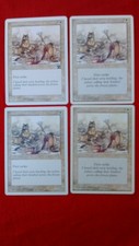 Tundra Wolves x4 (4th, 5th & 6th Editions) MTG