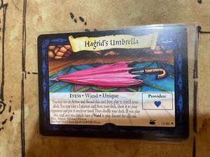 Harry Potter TCG Diagon Alley Hagrid's Umbrella 15/80 Rare CCG LP/ NM Free Ship - Picture 1 of 2