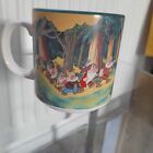 Vintage Rare Walt Disney Classics Snow White And The Seven Dwarfs Apple Mug Cup