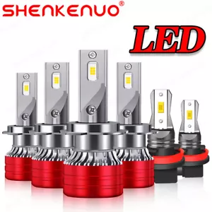 Para Ram ProMaster 1500 2500 3500 2014-2019 Combo de luces antiniebla LED - Imagen 1 de 16