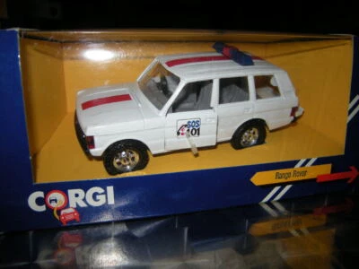 1:36 Corgi Range Rover Notarzt SOS in OVP - Bild 1 von 2
