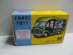 REPRO CORGI ARMEE FELDKÜCHE Nr. 359 NUR BOX - Bild 1 von 2