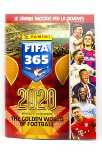 PANINI ALBUM FIFA 365 OFFICIAL STICKER COLLECTION 2020 ALBUM + 6 FIGURINE - Foto 1 di 3
