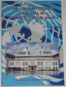 UN WAR CRIMES TRIBUNAL Former Yugoslavia Law Trial Human Rights Genocide Balkans - Imagen 1 de 1