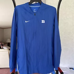 Duke Blue Devils Nike Windbreaker Jacket Pullover Zip Up Adult Men’s Large L - Picture 1 of 3