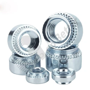 PEM Fasteners M2 M2.5~M10 Zinc Plated Steel Pem nuts Zinc Plated Press-Fit Nuts - Picture 1 of 10