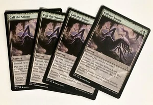 Call the Scions (4) Battle for Zendikar casi nuevo Magic the Gathering Magic the Gathering - Imagen 1 de 1