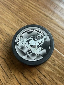 Ruslan Fedotenko Signed Autographed Pittsburgh Penguins Hockey Puck - Picture 1 of 2