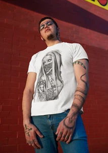 Gangster Women T-Shirt 2 Thug Life Gangster Frau La Familia Unisex Shirt - Bild 1 von 7