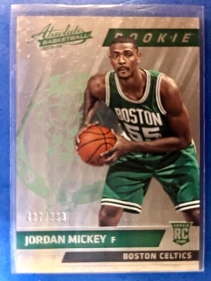 Джордан Микки 2015–16 Panini Absolute /999 RC — Celtics - Изображение 1 из 2