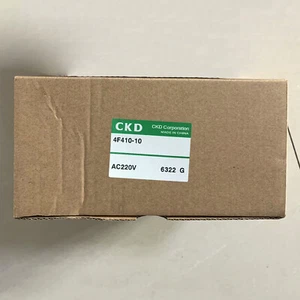 1PC NEW CKD 4F410-10-AC220V 4F410-10 AC220V Solenoid Valve#QW - Foto 1 di 4