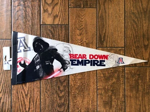 ARIZONA WILDCATS STAR WARS DARTH VADER PREMIUM QUALITY PENNANT 12"X30" BANNER - Picture 1 of 3