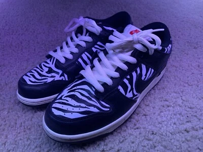 Size 9 - Nike Quartersnacks x Dunk SB Low Little Debbie’s Zebra Cakes - Image 1 of 4