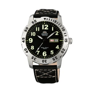 NOS ORIENT Aviator Mechanical Sports Watch, Day Date Black Dial EM7A007B - Picture 1 of 1