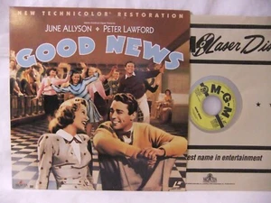 Good News 1947 1993 Laserdisc Technicolor Restoration June Allyson Peter Lawford - Bild 1 von 2