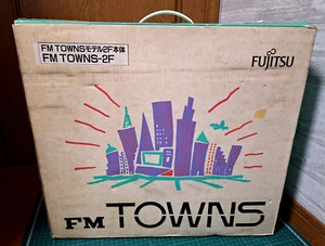 Fujitsu FM Towns PC Console Model 2 Japan 2F *BOXED HOLY GRAIL FOR COLLECTION* - Picture 1 of 7