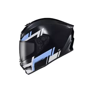 ScorpionEXO EXO-R420 Full-Face Helmet - Pace - Blue - Medium 42-2324 - Picture 1 of 8