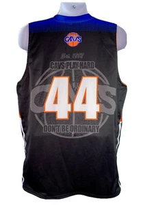 CAVS CAVALIERS  REVERSIBLE MEN'S JERSEY TANK XL BLACK ORANGE BY PULSE FUSION  - Picture 1 of 11
