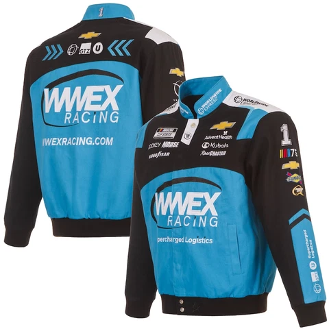 Ross Chastain 2023 JH Design #1 WWEX Racing Uniform Twill Jacket Cover