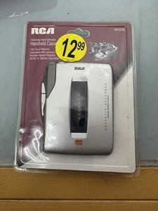 Grabadora de casete portátil RCA automática activada por voz 1 toque RP3536 sellada - Imagen 1 de 11