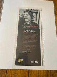 Vintage 2007 Best Buy Mick Jagger ad - Picture 1 of 1