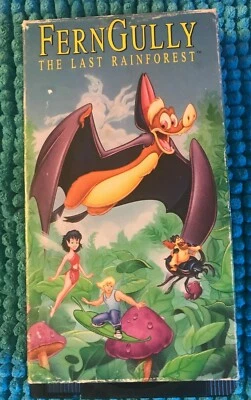FERNGULLY ~ "THE LAST RAINFOREST" ~ VHS, 1992 ~ ANIMATED ~ 1+ SHIP - Image 1 of 3