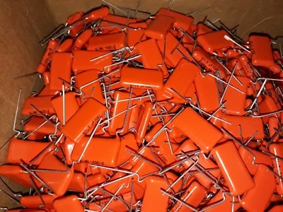20x NUEVOS PHILIPS MKT 368 1.2uF 100V 15mm NARANJA TAPAS PARA AUDIO! REEMPLAZO 1UF Foto 1 de 2