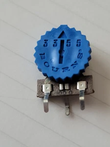 10 pz - Potenziometro per decespugliatore a ruota verticale Bourns 100 Ohm  - Foto 1 di 2