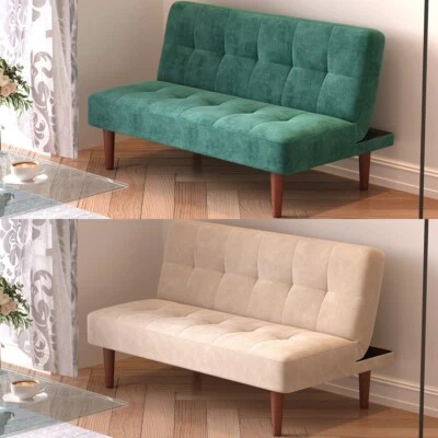 Fabric Single Sofa Bed Sleeper Recliner Sofa Chair Beds 2 Seater Couch Sofabed - Image 1 of 4