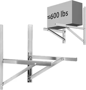 Outdoor Wall Mounting Bracket for 9000-36000 BTU Universal Mini Split Ductless A - Picture 1 of 9