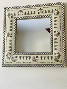 GTC Intl. Cottage Farmhouse Framed Mirror 13 1/2 Decor God Bless This Home AA600 - Picture 1 of 9