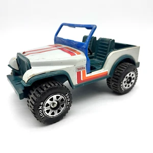 Tonka Country Explorer Jeep CJ Truck Green 1980 Metal Pressed Steel USA Made Vtg - Picture 1 of 22