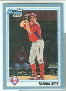 Trevor May Philadelphia 2010 Bowman Blue Border - Picture 1 of 1