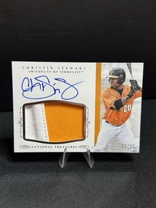 National Treasures Collegiate Christin Stewart 2015 parche RPA automático/99 Tennessee - Imagen 1 de 2