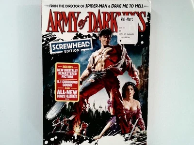 Army of Darkness DVD 1993 Horror Comedy Screwhead Edition Universal - Image 1 of 2
