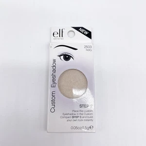 E.l.f. Elements Custom Eye Shadow, 2503 Ivory, 0.05 Oz - Picture 1 of 2