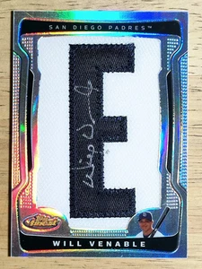 Finest Refractors #154 Will Venable 2009 AU/75 - Imagen 1 de 2