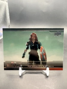 2023 Upper Deck Marvel What If…? #1 POST-APOCALYPTIC BLACK WIDOW - Bild 1 von 2