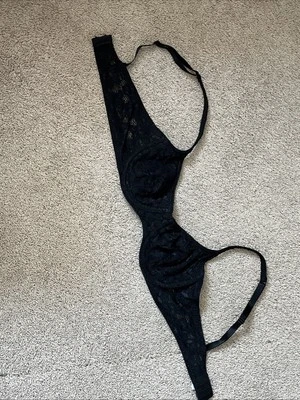 Sujetador con aros acolchado de encaje negro 36B ropa para mujer  Foto 1 de 4