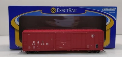 Vagão ExactRail EE-1500-2 escala HO Delaware & Hudson Evans porta única #25765 - Imagem 1 de 3